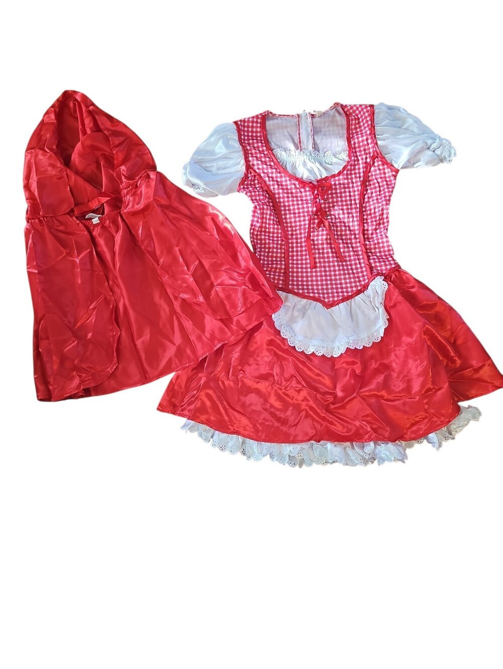 Amscan Lil' Red Riding Hood Halloween Costume Child Kids XL 14-16 NIP